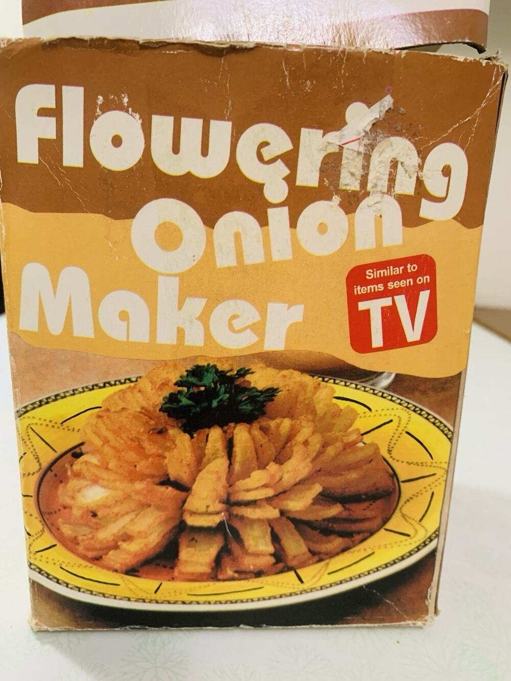 Onion Gourmet Blooming Onion Maker – Easy Homemade Onion Blossoms, As Seen on TV